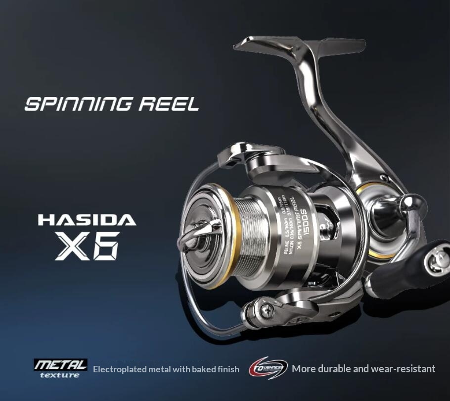 Developing Tank Reel - Hasida X6 Spinning Reel Metal Spool