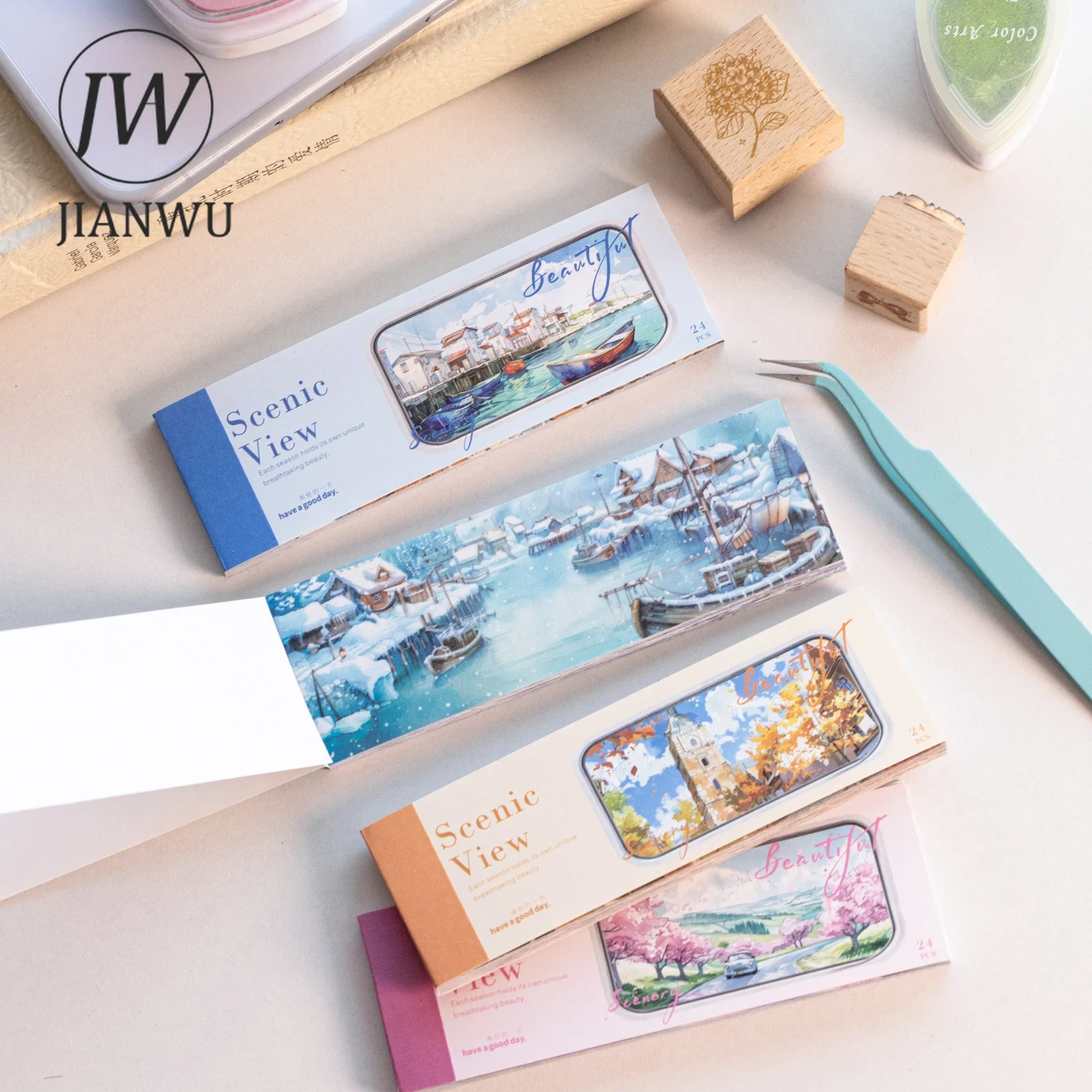 JIANWU Vintage Season Sence Tr - Vintage Collectible Books ulasan dan harga