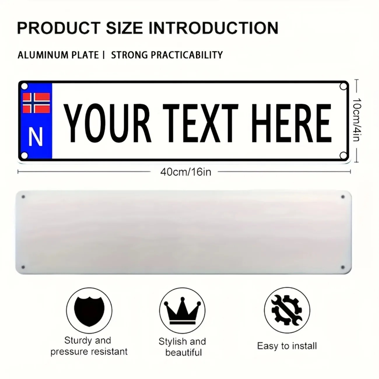 Custom Text Norwegian Vintage  - Vintage Collectible Plates ulasan dan harga