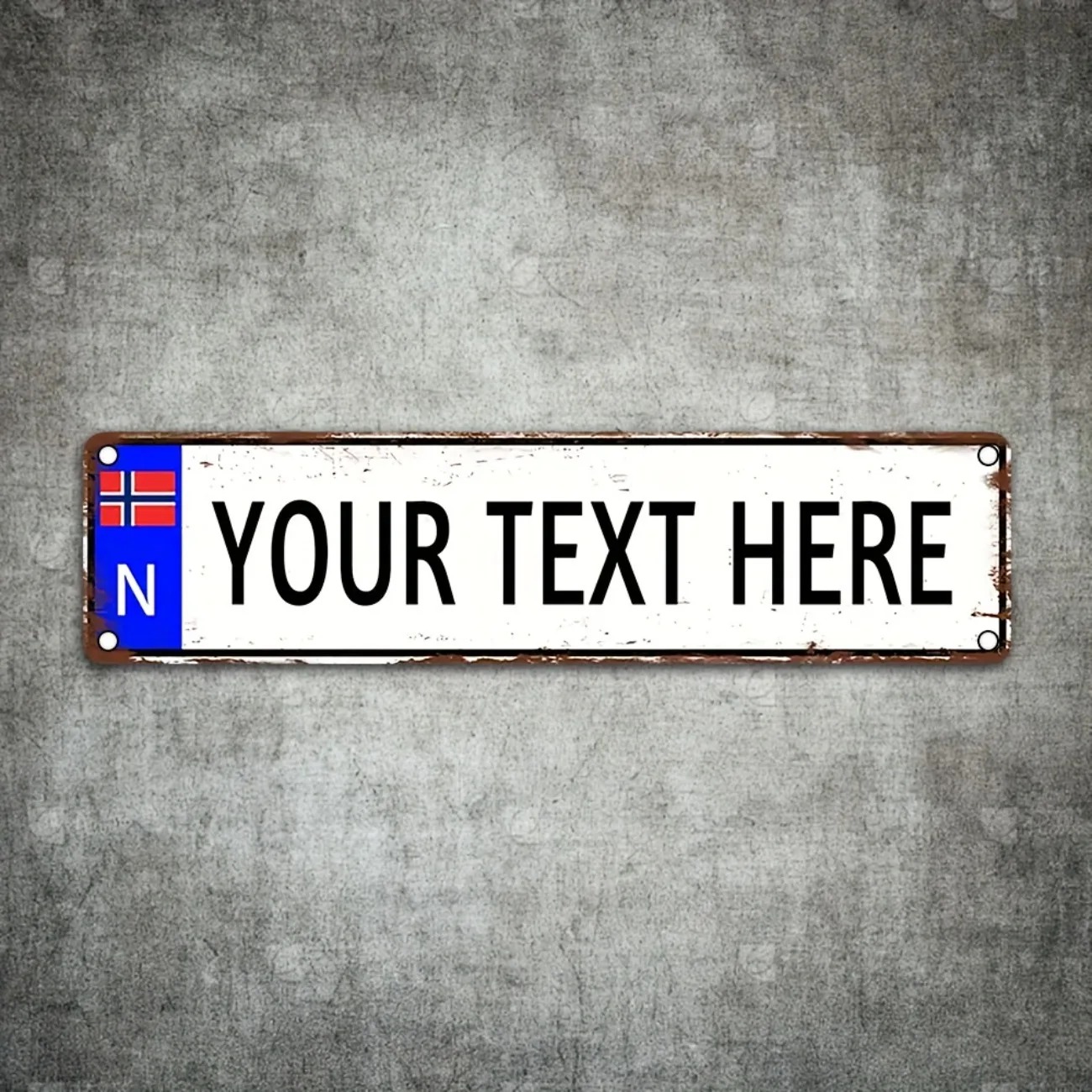 Custom Text Norwegian Vintage  - Vintage Collectible Plates ulasan dan harga