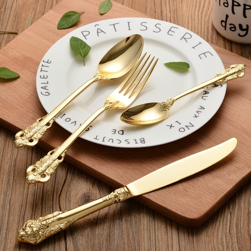 Gold Plated Relief Retro Vinta - Vintage Collectible Spoons ulasan dan harga