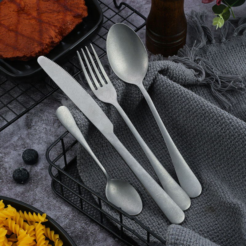 304 Stainless Steel Retro Cutl - Vintage Collectible Spoons ulasan dan harga