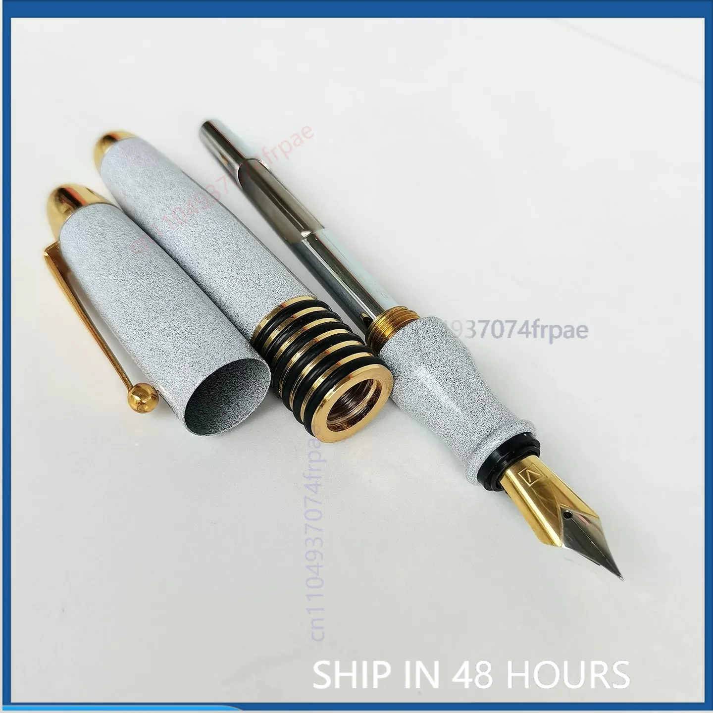 White Fatty Solid Copper Fount - Vintage Collectible Pens ulasan dan harga