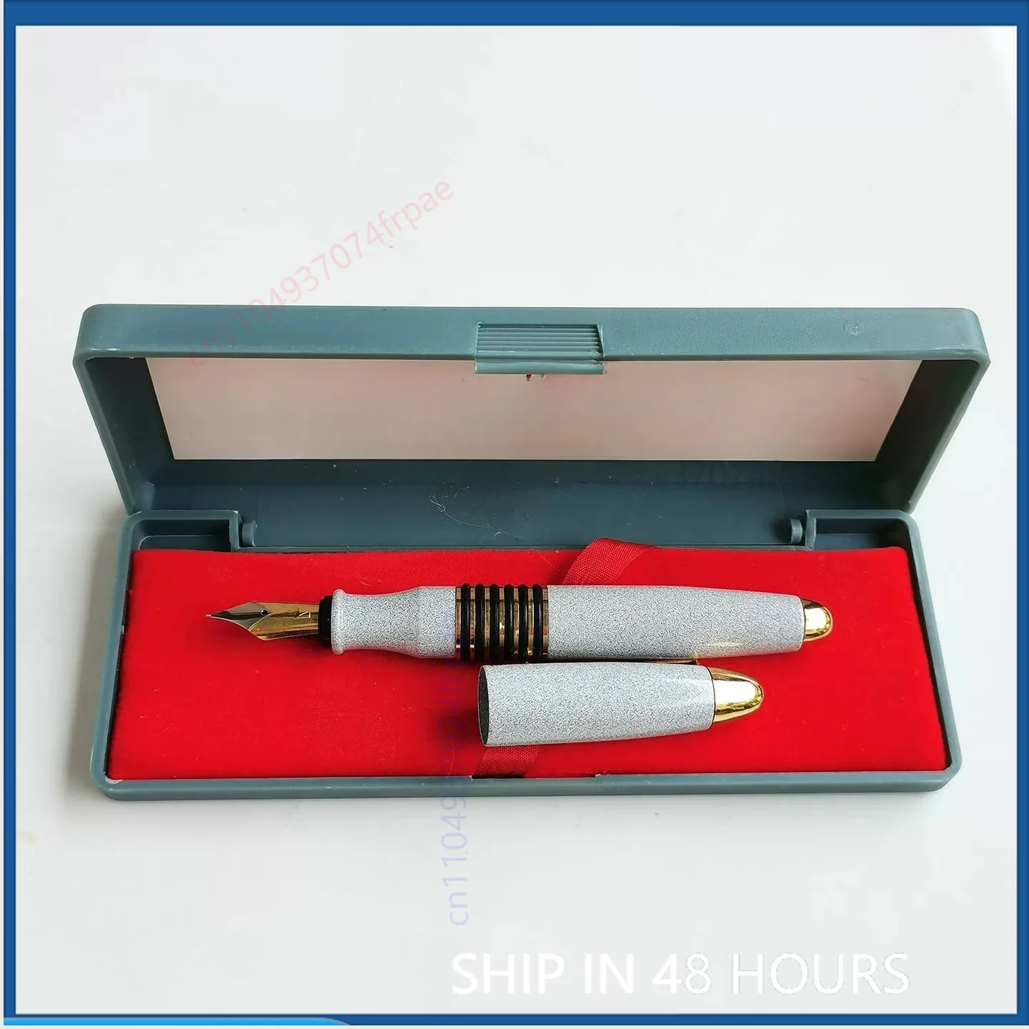 White Fatty Solid Copper Fount - Vintage Collectible Pens ulasan dan harga